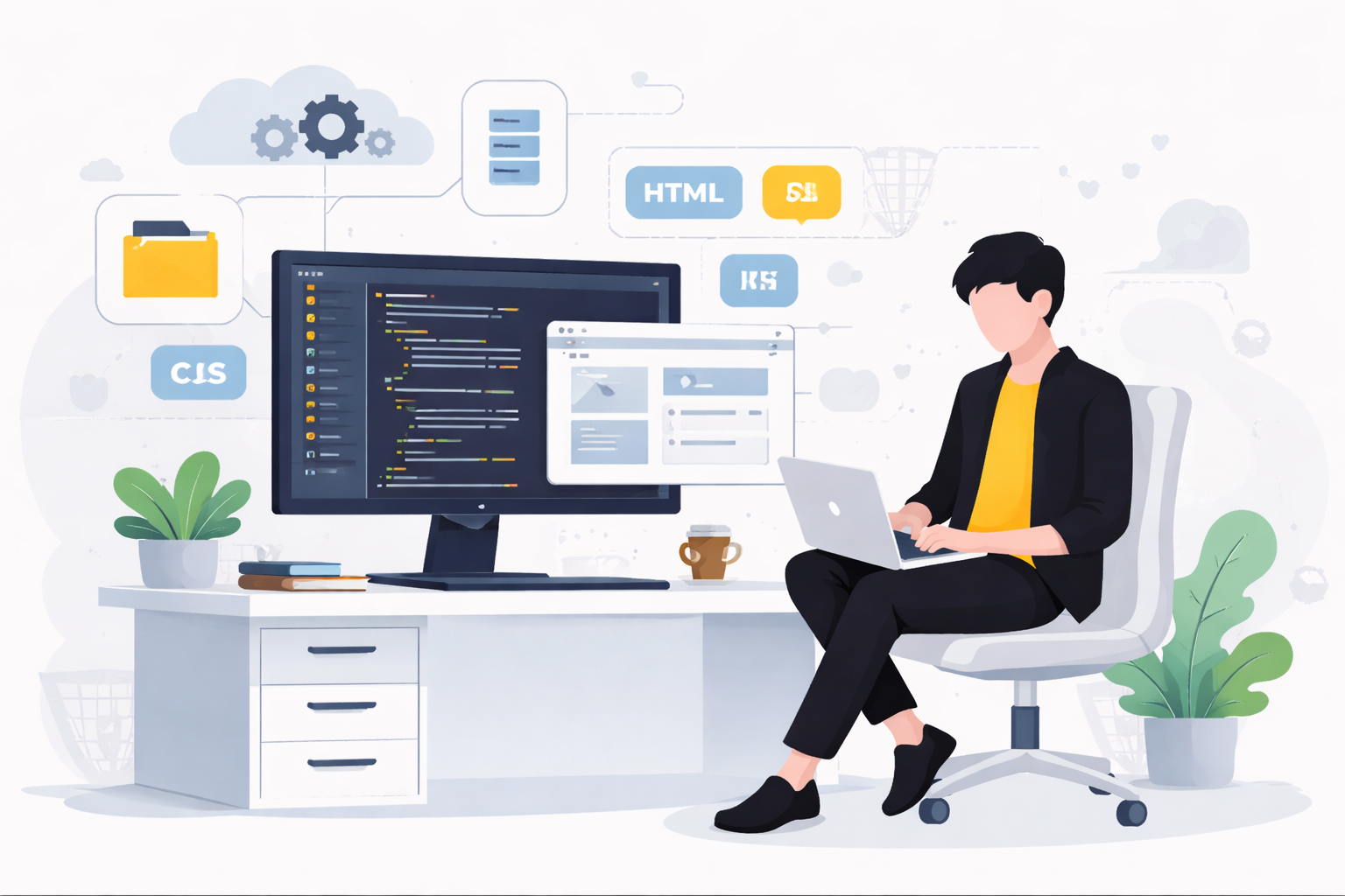 Full Stack Illustration